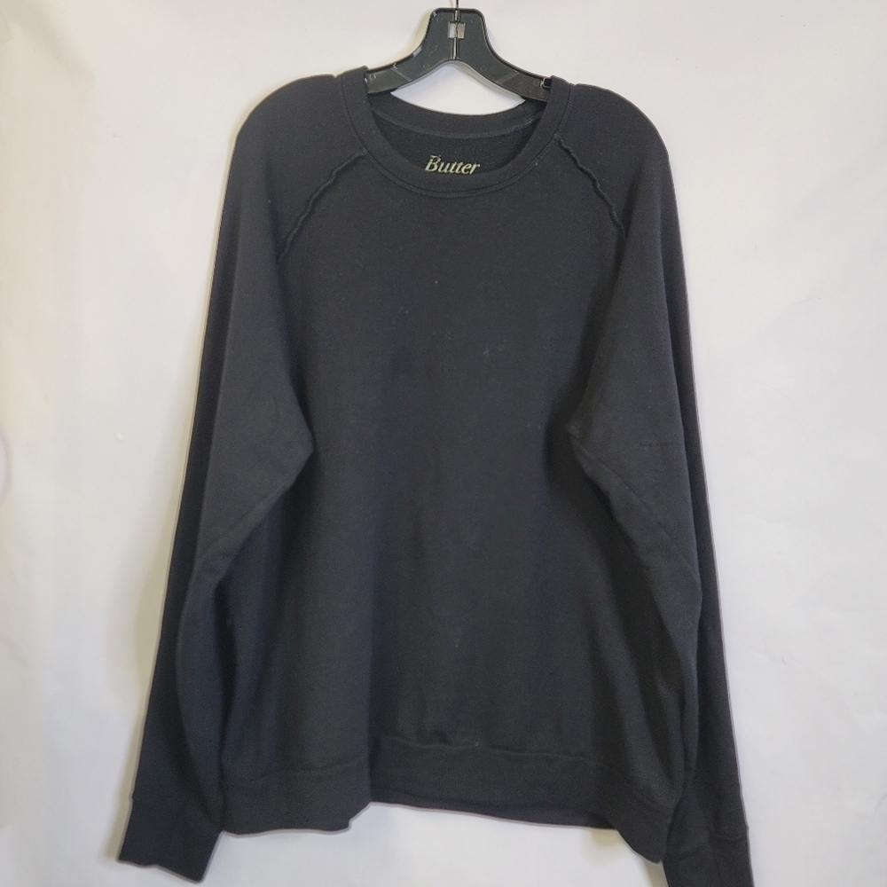 Butter by good hYOUman Black Long Sleeve Shirt/ lounge wear